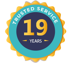 18 Years Trusted Servicee